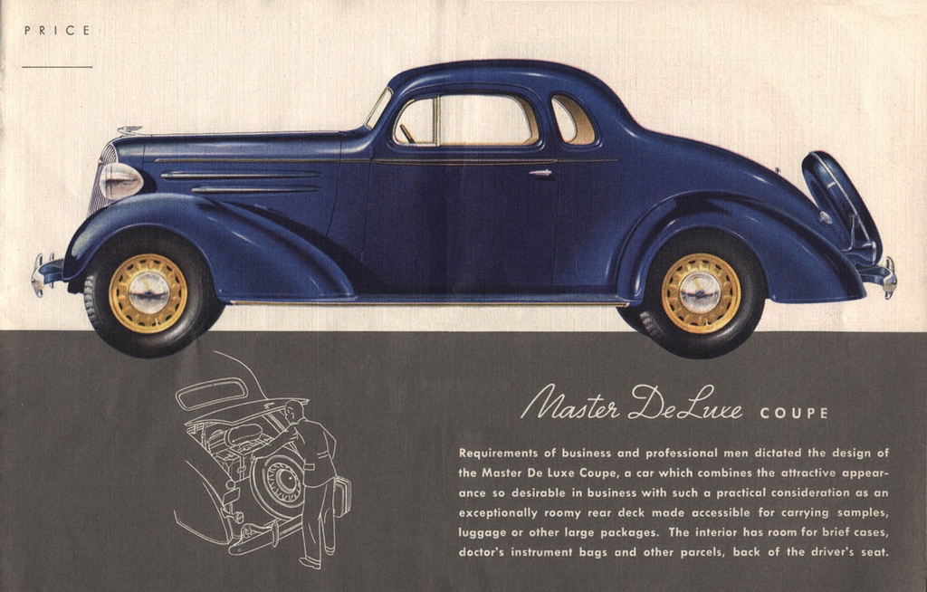 1936 Chevrolet Brochure Page 4